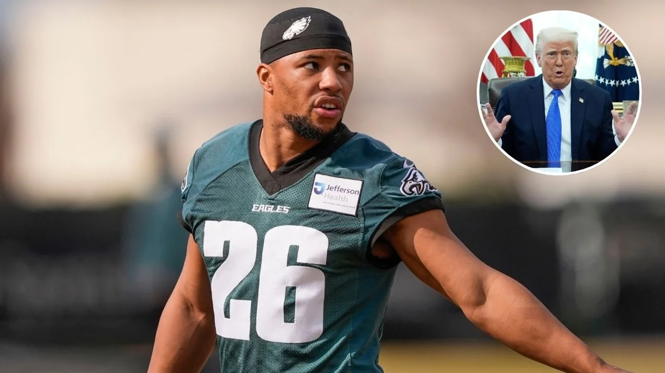 Saquon Barkley rechaza integrarse al Consejo de Deportes de Trump