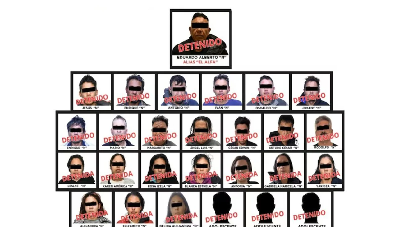 Detienen a 27 criminales por secuestro, extorsión y narcotráfico