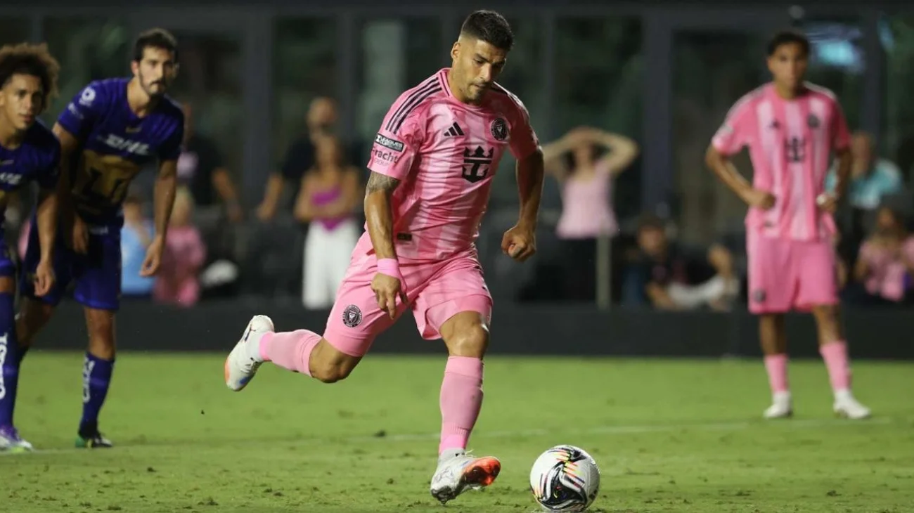 Inter Miami gana 3 - 1 a Pumas de la UNAM en la Leagues Cup