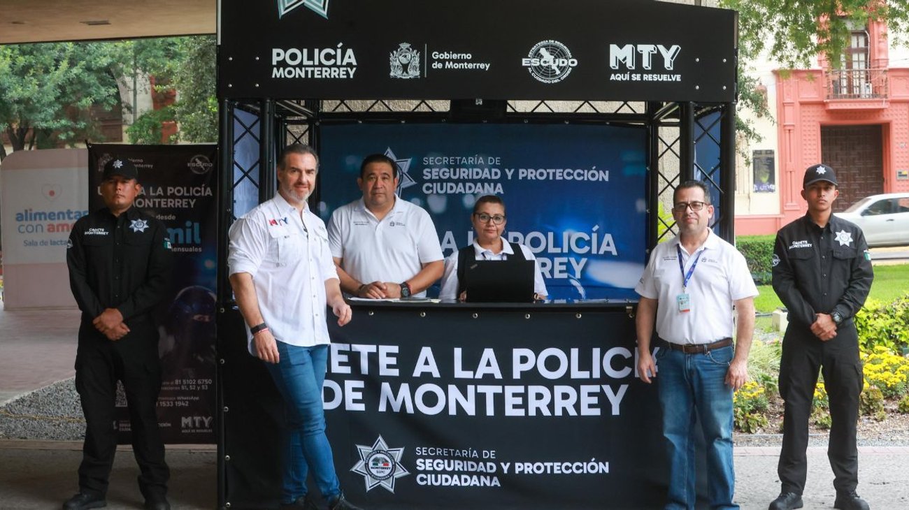 Busca Monterrey a policías con vocación de servicio