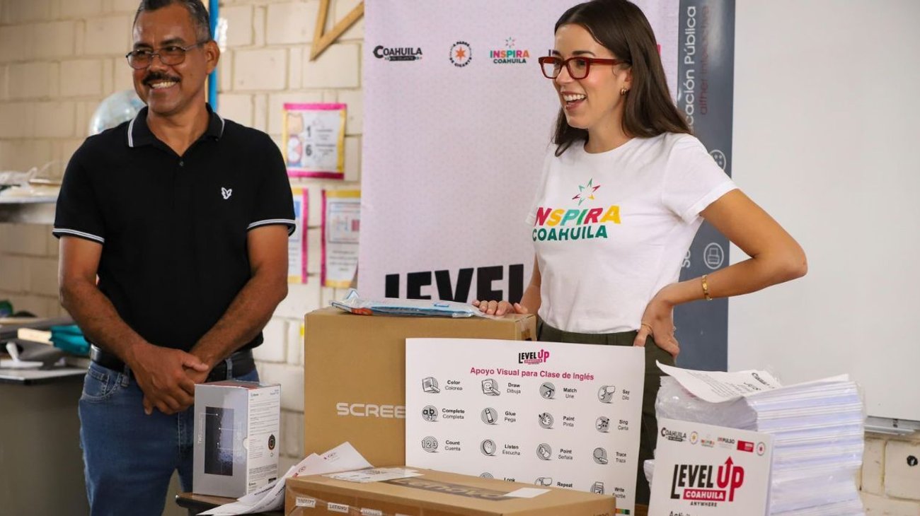 Arranca en Coahuila Level Up para fortalecer inglés en escuelas