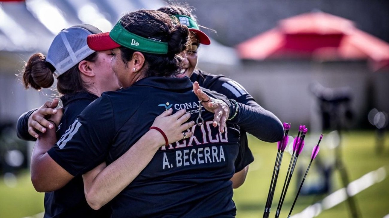 México logra oro histórico en Mundial de Tiro con Arco