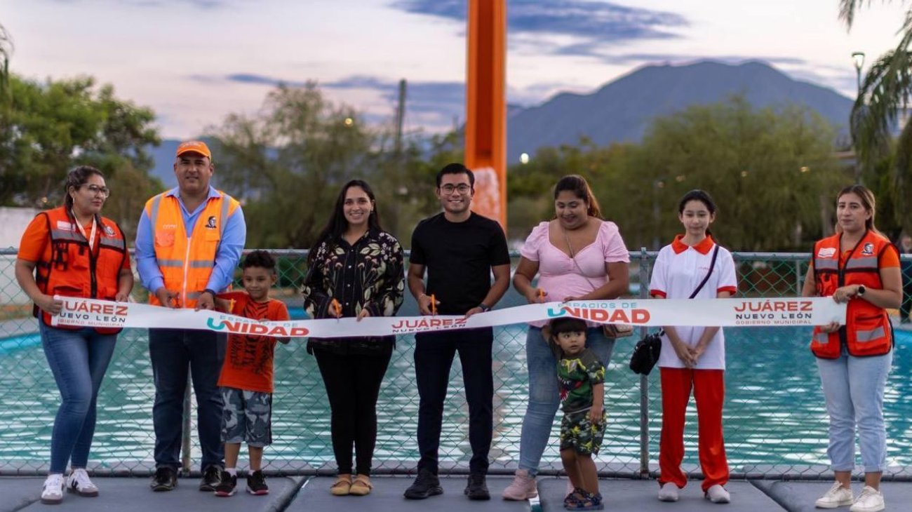 Renuevan espacio deportivo en Juárez, tras 20 años de abandono