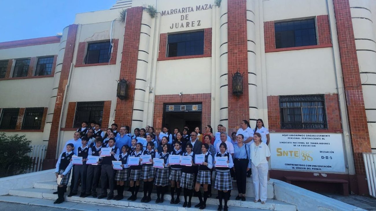 Secundaria Margarita Maza inaugura Centro de Paz Escolar