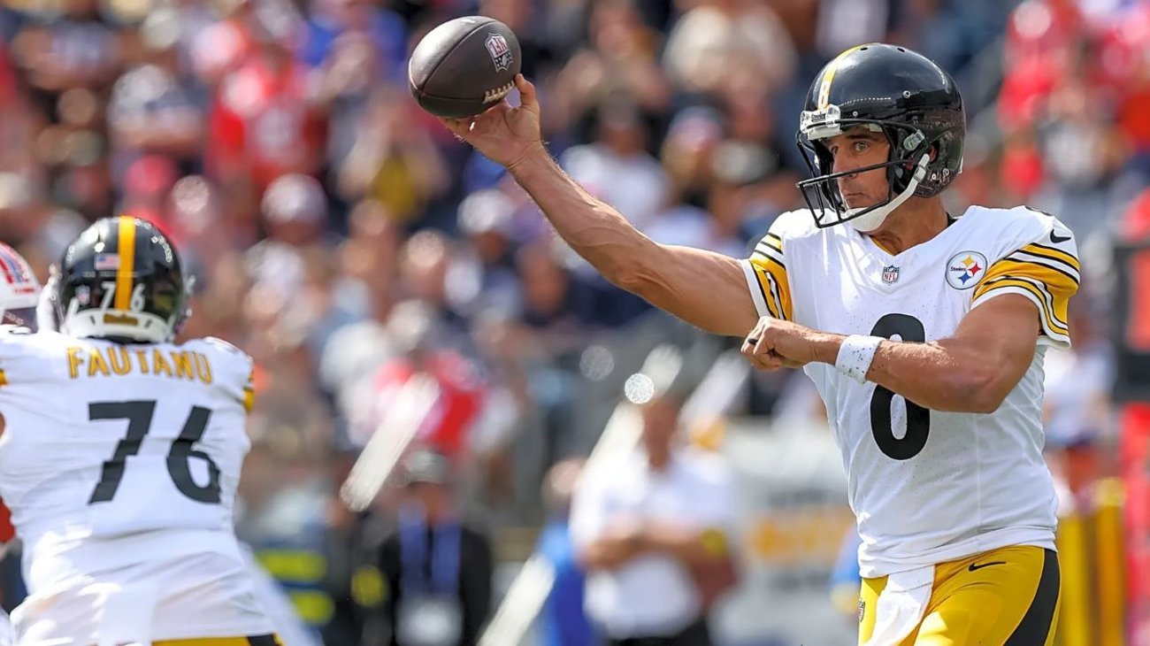 Aaron Rodgers, orgulloso con Steelers en primer juego de la NFL