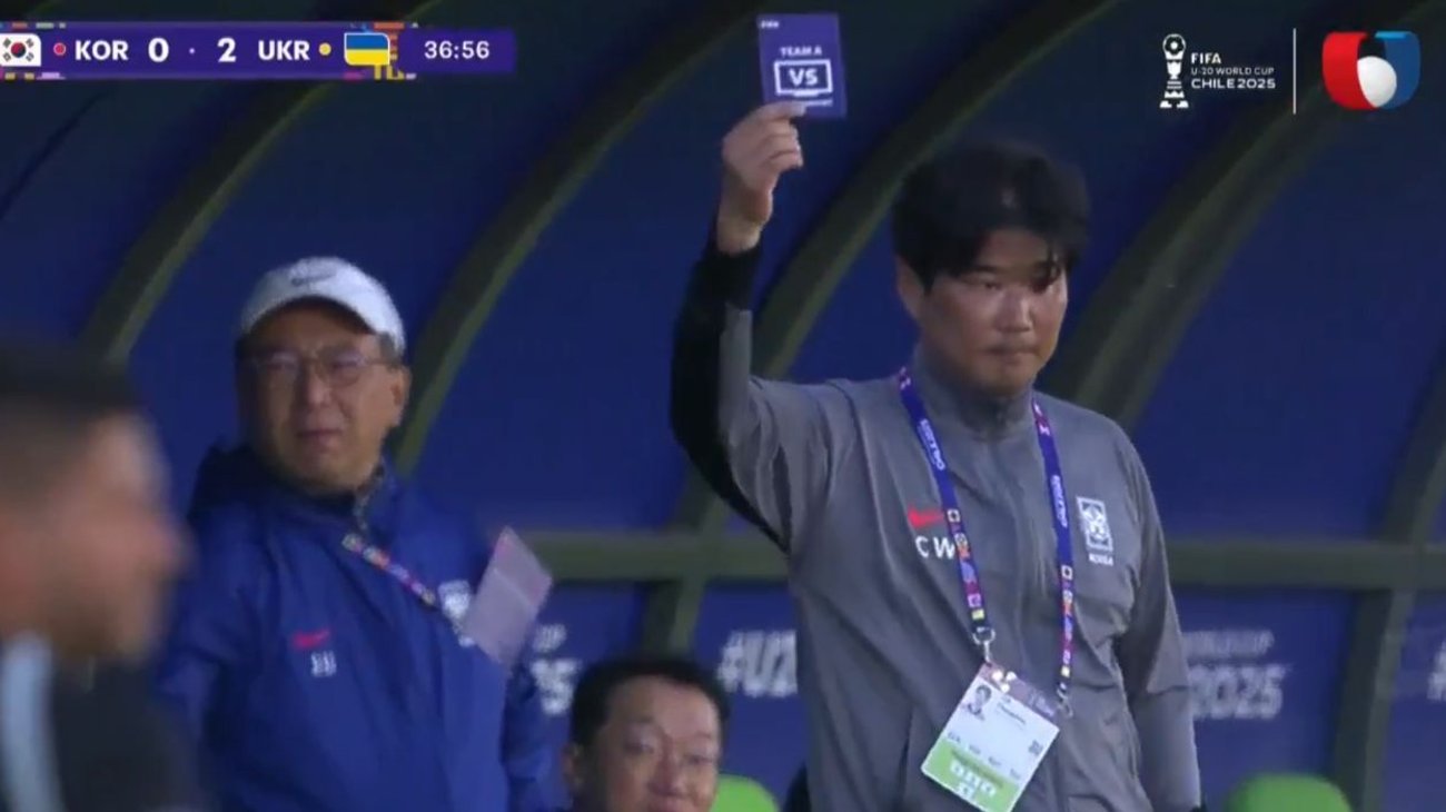 Histórico: estrenan tarjeta verde en Mundial Sub-20 en Chile