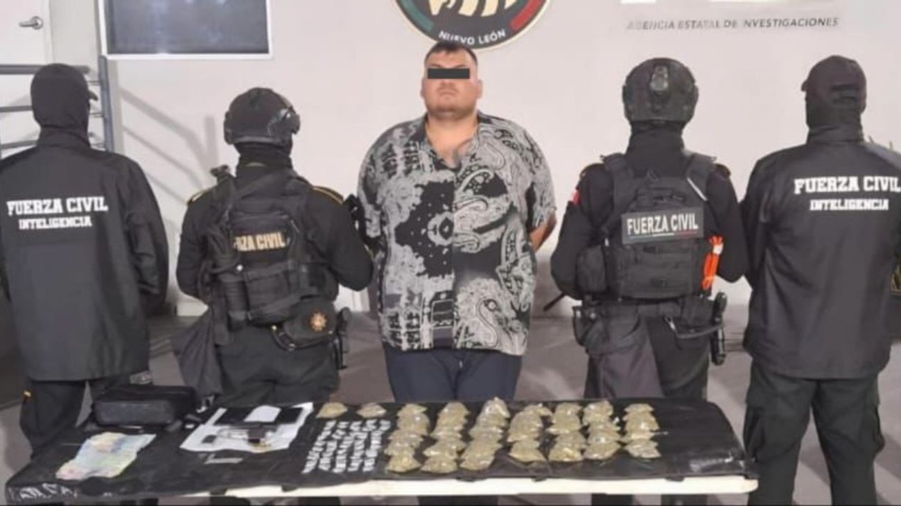 Cae 'El Oso', presunto líder criminal que operaba en San Pedro