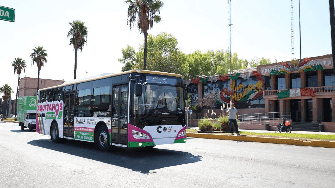 Iniciarán operación de rutas troncales gratuitas en octubre