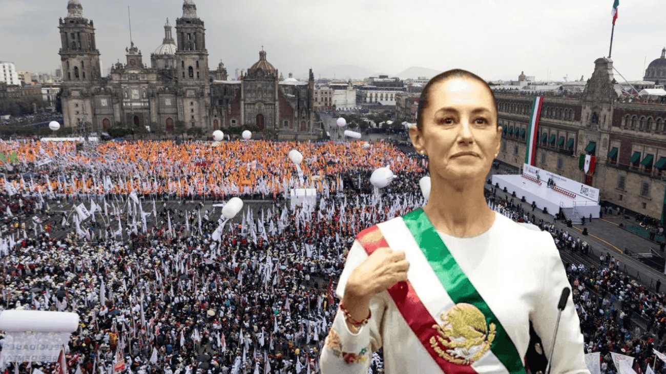Sheinbaum rendirá informe de gira nacional en Zócalo de CDMX