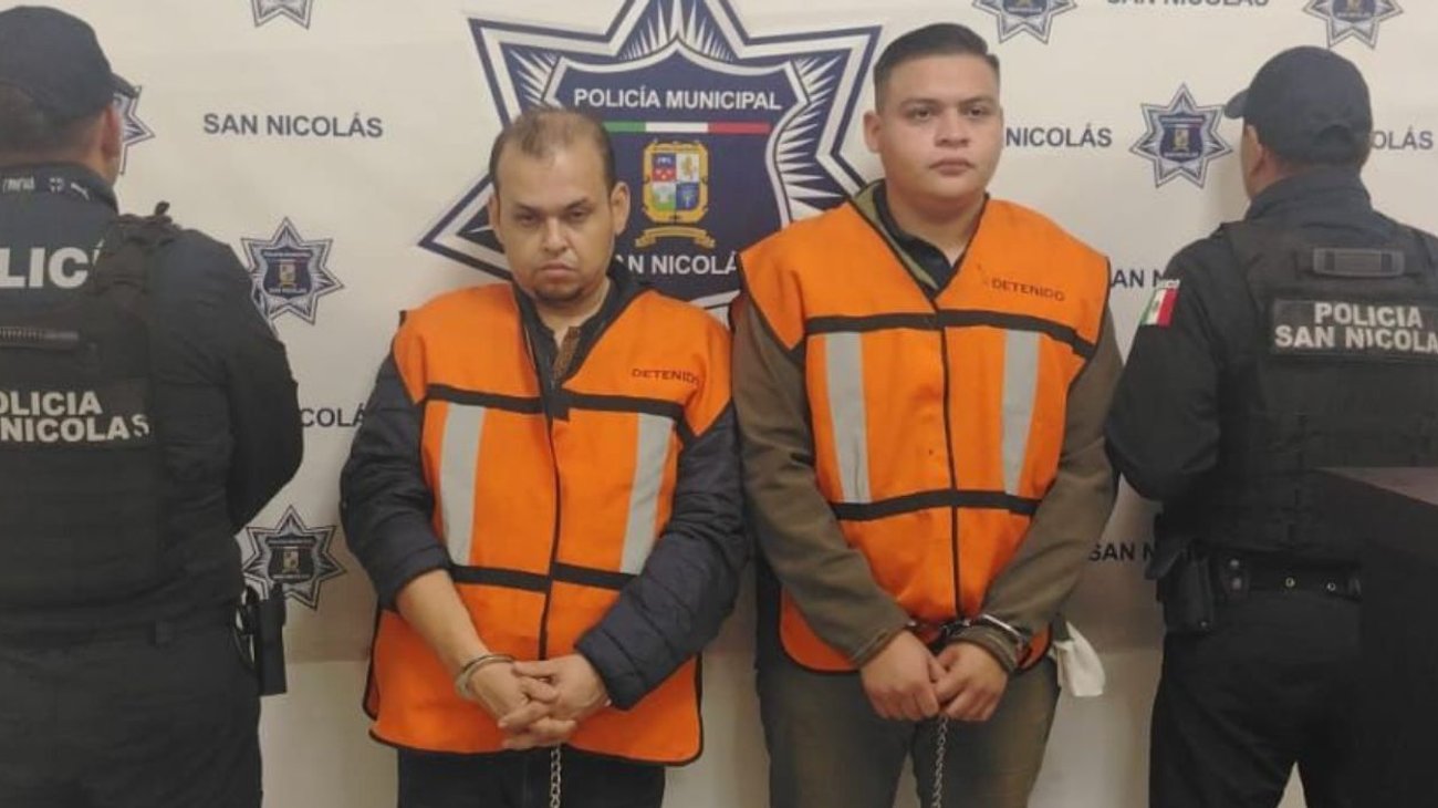 Caen dos por intento de robo y posesión de drogas en San Nicolás