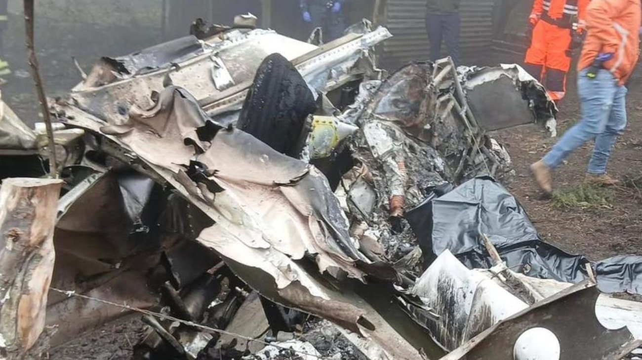 Tres muertos tras el desplome de una avioneta en Guatemala