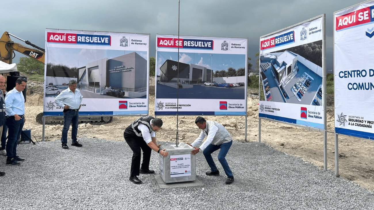 Arranca construcción del nuevo C4 Norte en Monterrey