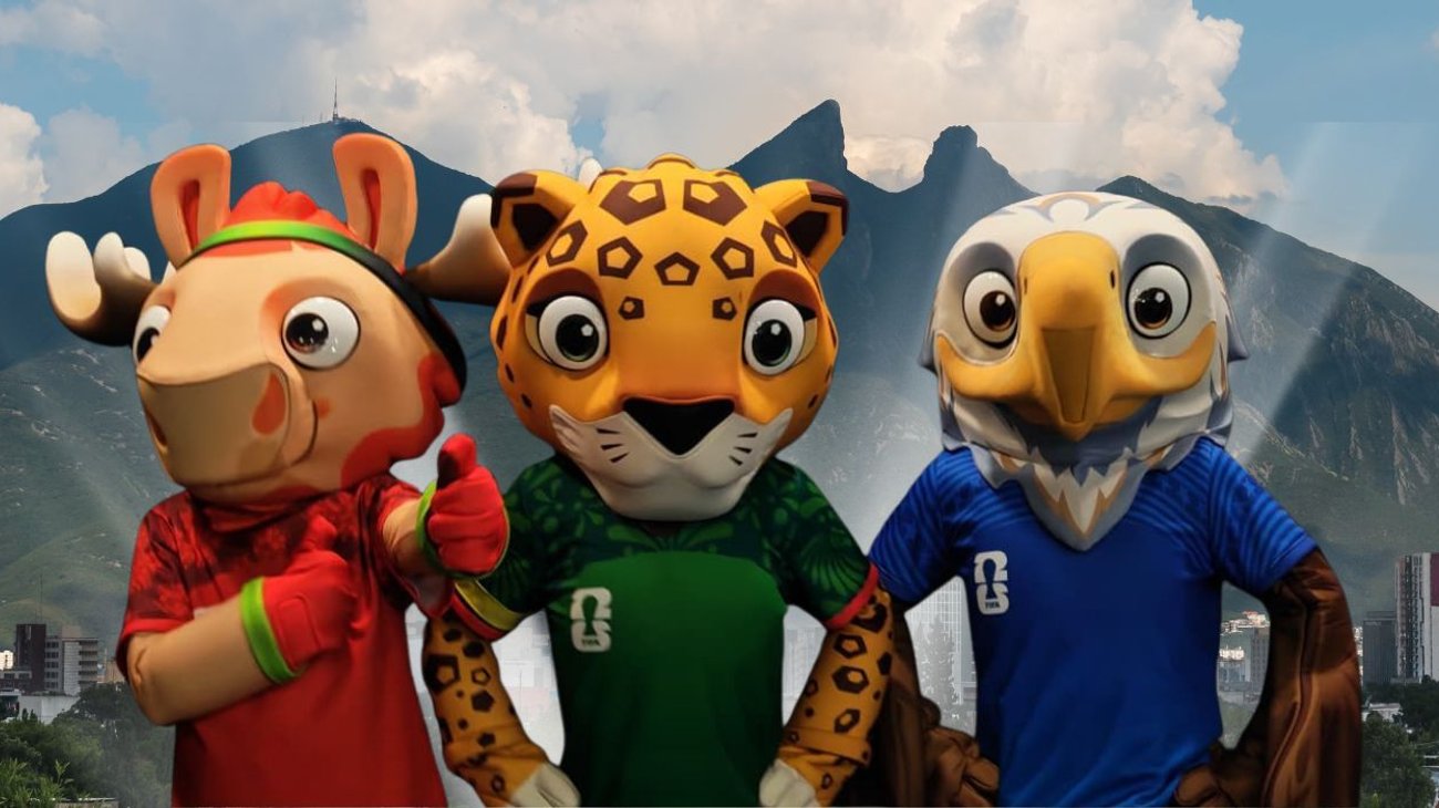 ¡Llegan las mascotas del Mundial 2026 a Monterrey!