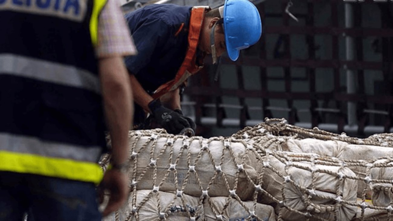 Decomisan 6,500 kilos de cocaína en España enviados desde Panamá