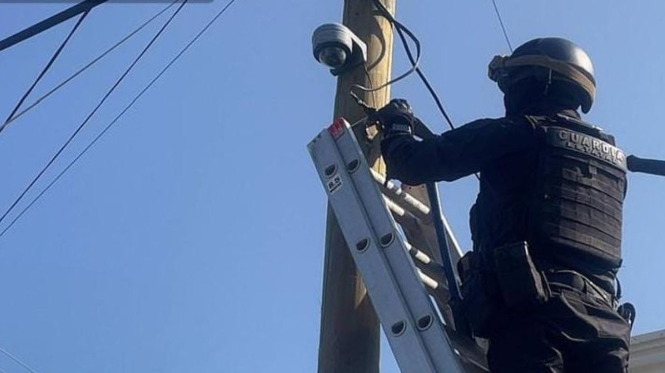 Guardia Estatal asegura cámara no autorizada en Miguel Alemán 