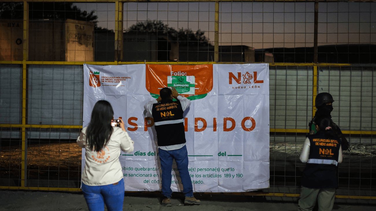 Suspenden operaciones en predio por maltrato a gato en Apodaca