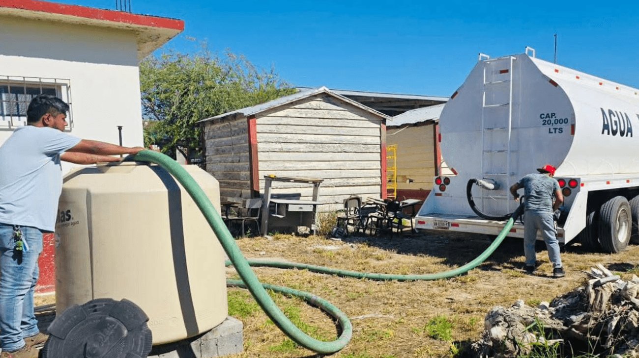 Reynosa se queda sin agua; anuncian corte en Rancho Grande