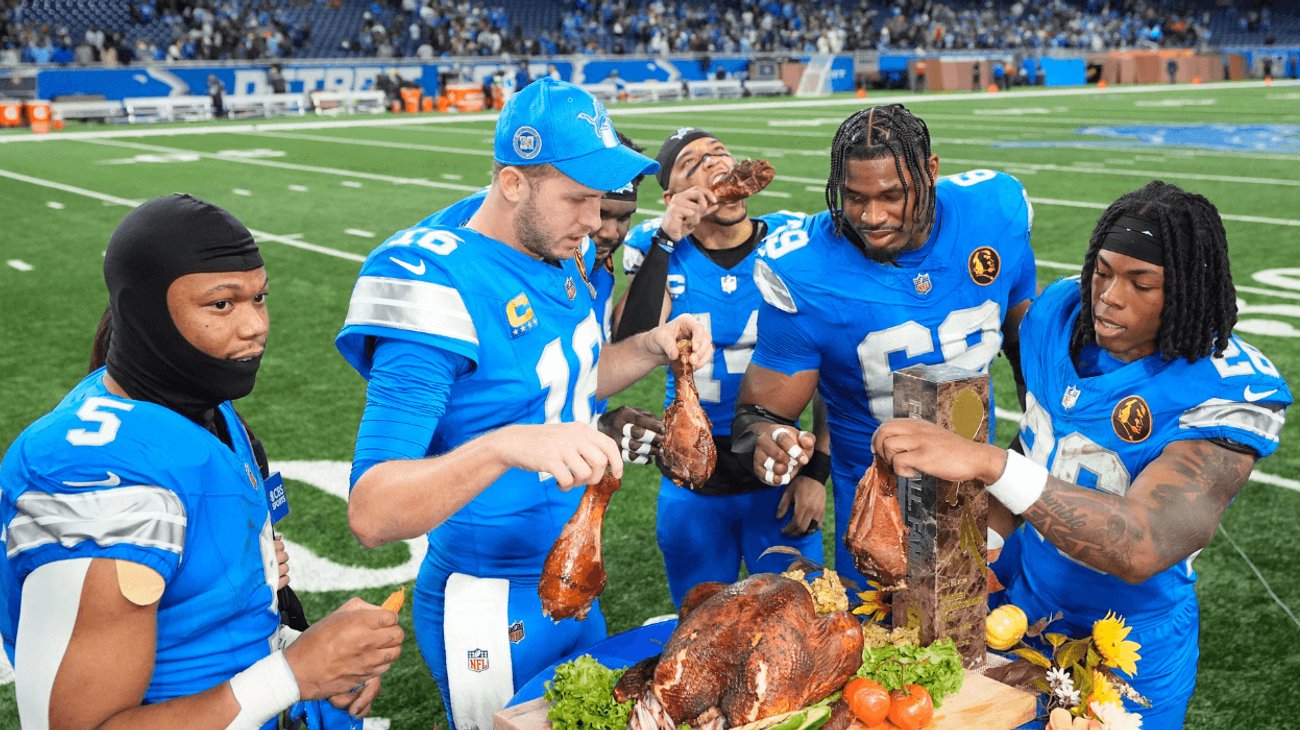 NFL celebra Día de Acción de Gracias con estos partidos