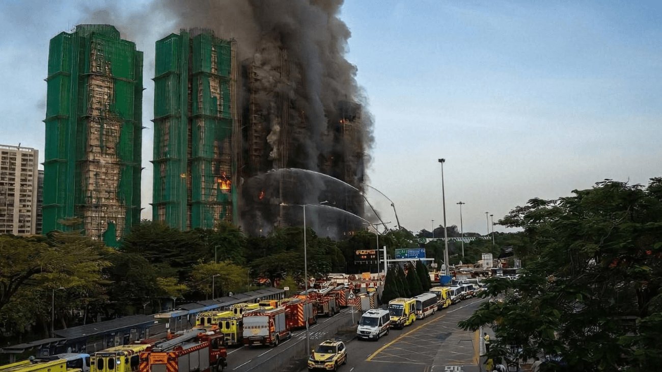 Encuentran ilesos a 144 desaparecidos tras incendio en Hong Kong