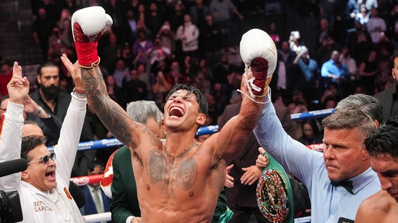 Ryan García conquista título welter del CMB al vencer a Barrios