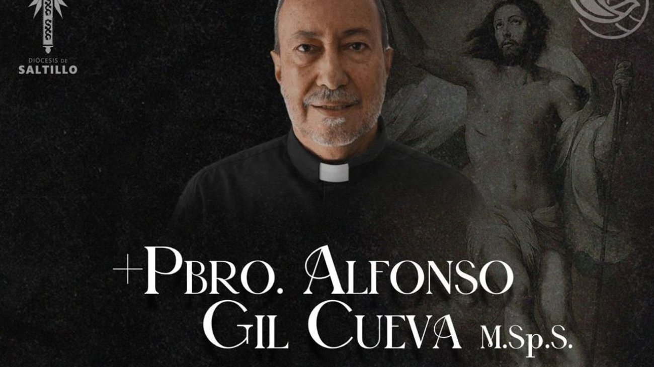 Fallece sacerdote Alfonso Gil Cueva; convocan a misa en Saltillo