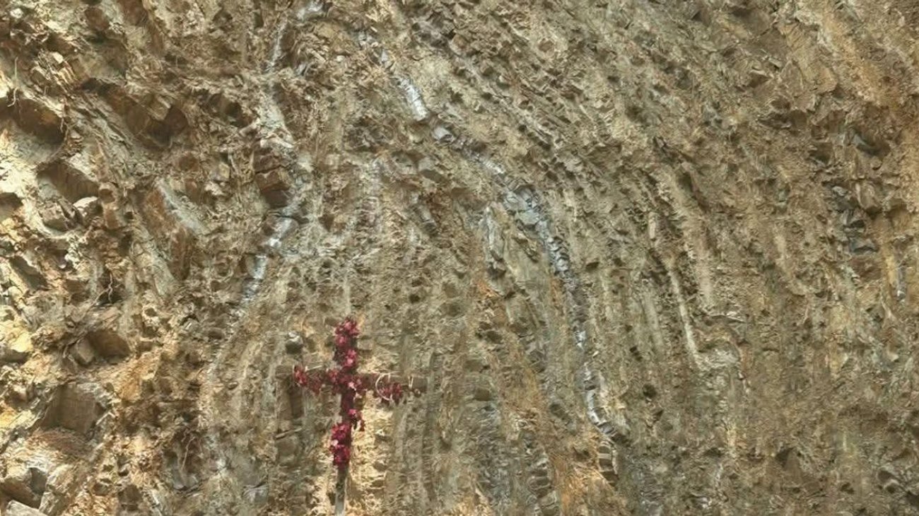 Hallan figura similar a la Virgen en obra de Aquismón, SLP