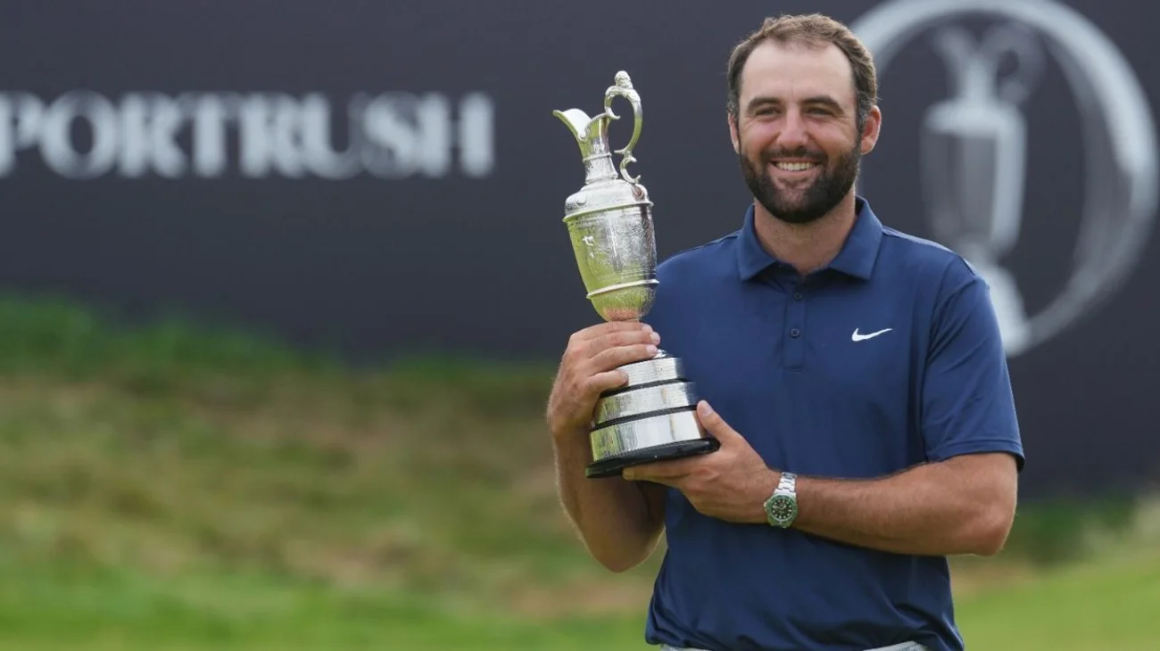 Scheffler gana el Abierto Británico, su segundo major del año