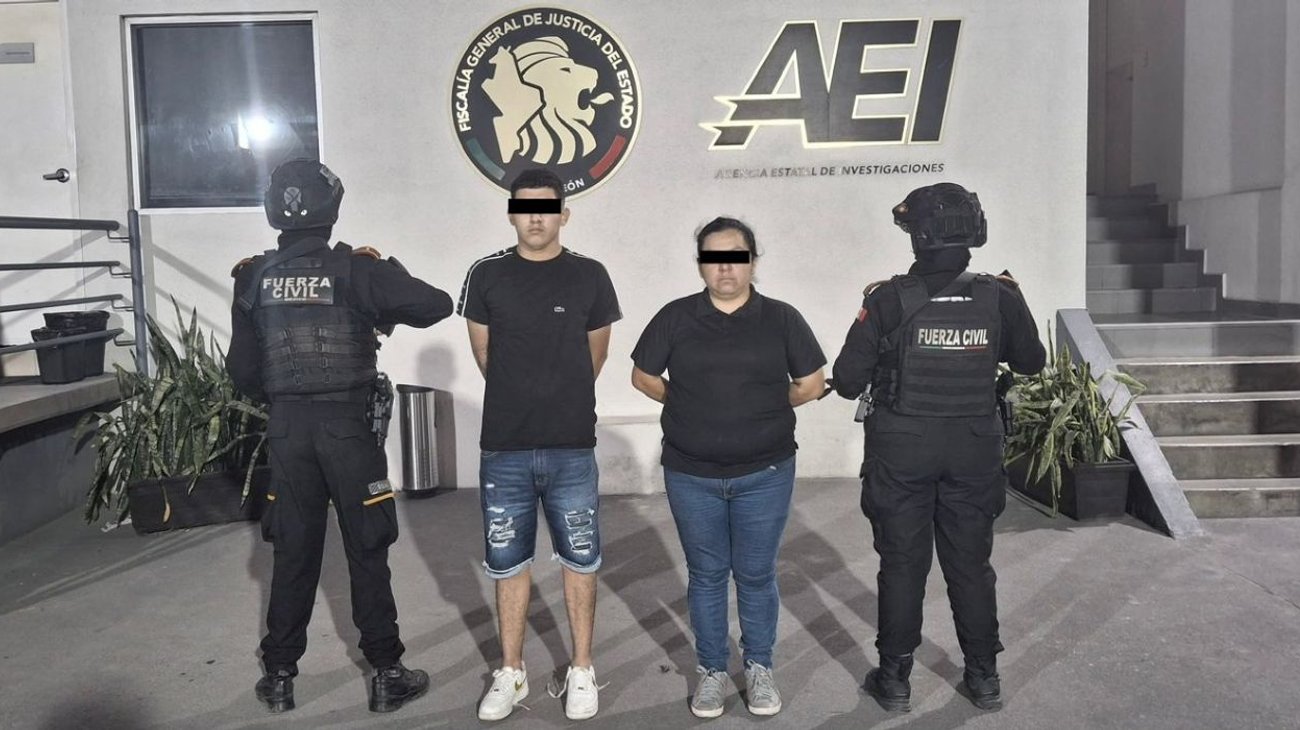 Elementos de Fuerza Civil arrestan a pareja con droga