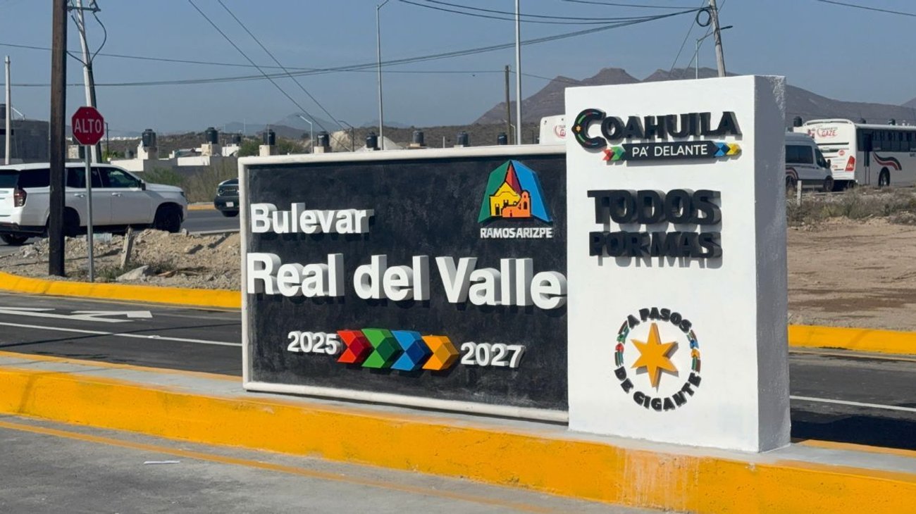 Inauguran bulevar Camino del Real con inversión de $21 mdp