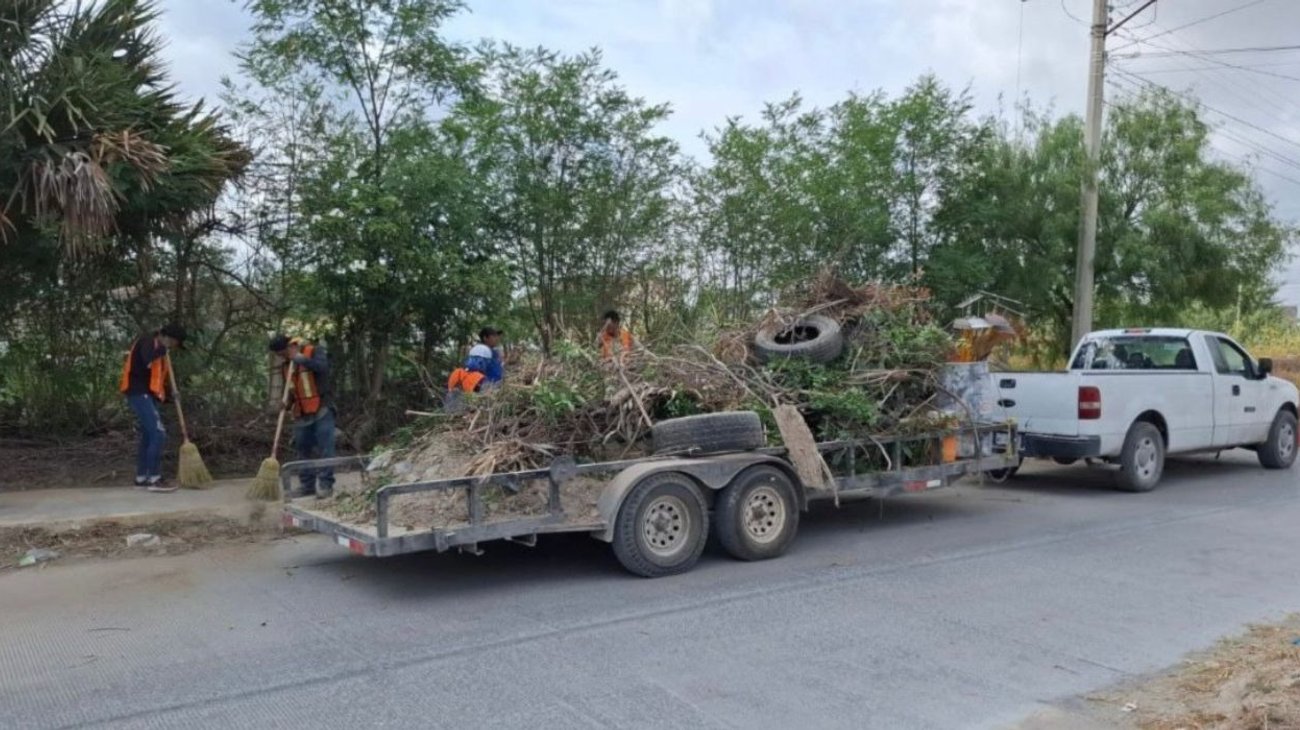 Reynosa culpa a ciudadanía por basura en drenes y canales