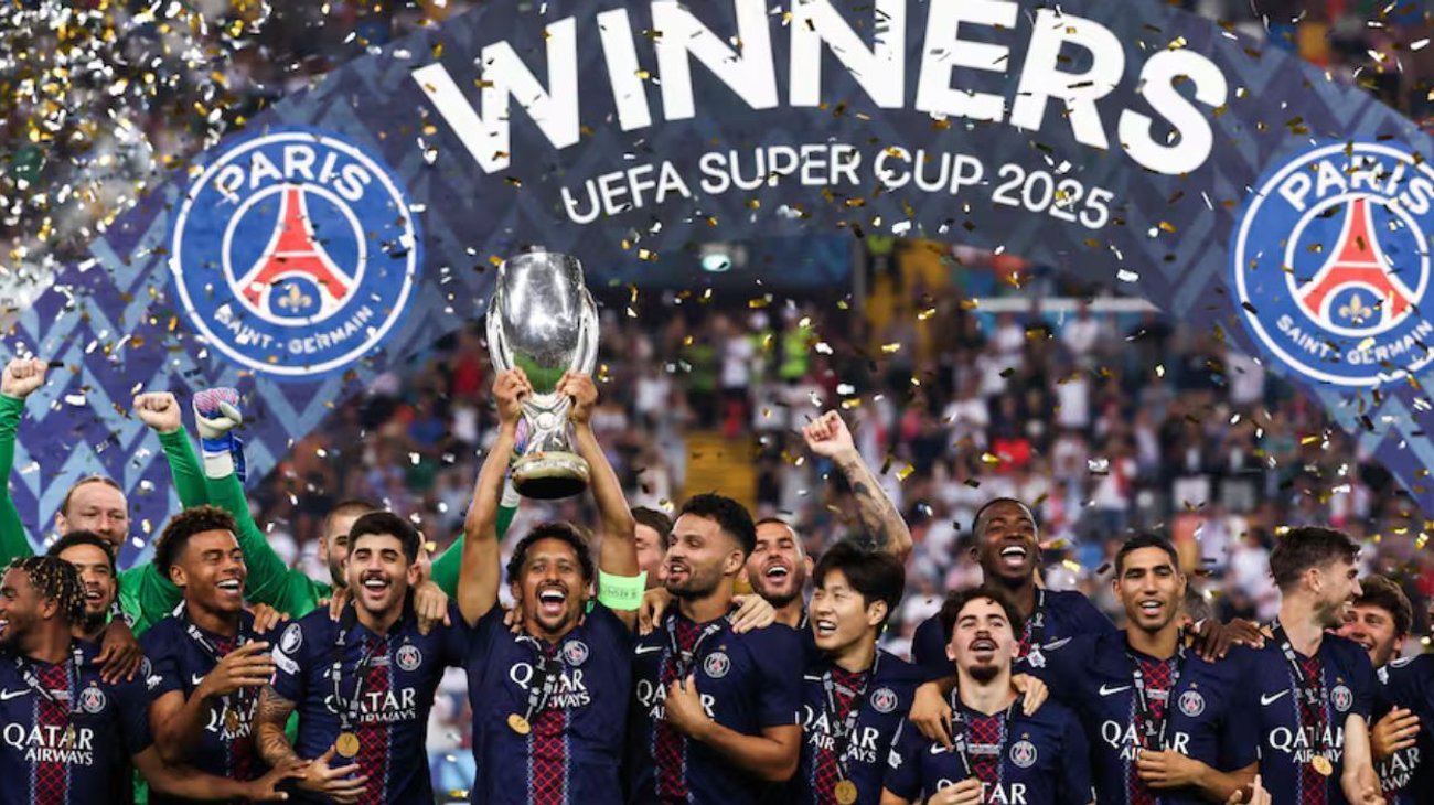 Primera Supercopa de Europa del París Saint Germain