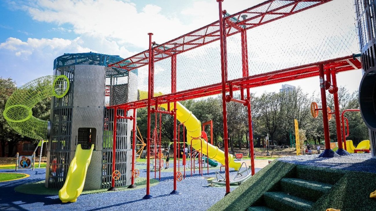 Tiene el Parque Fundidora nueva zona infantil 