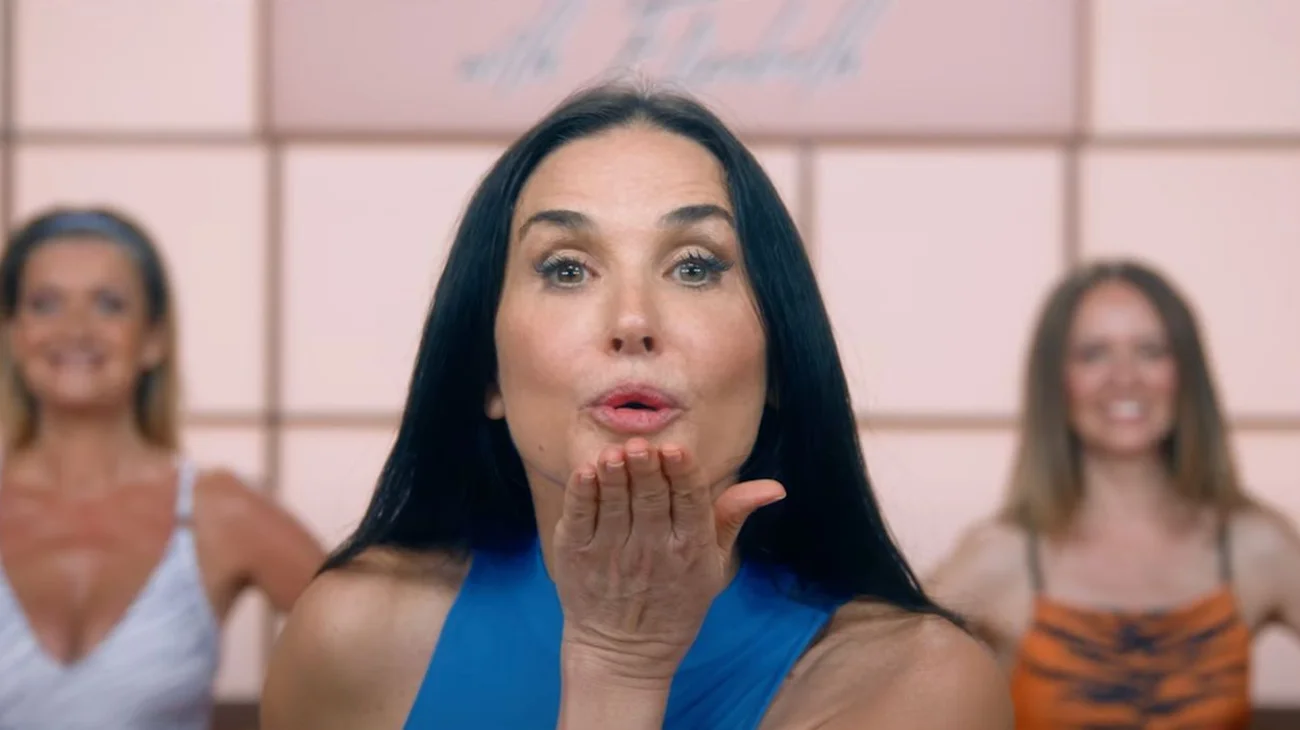 Demi Moore gana su primer Globo de Oro por 'La Sustancia'