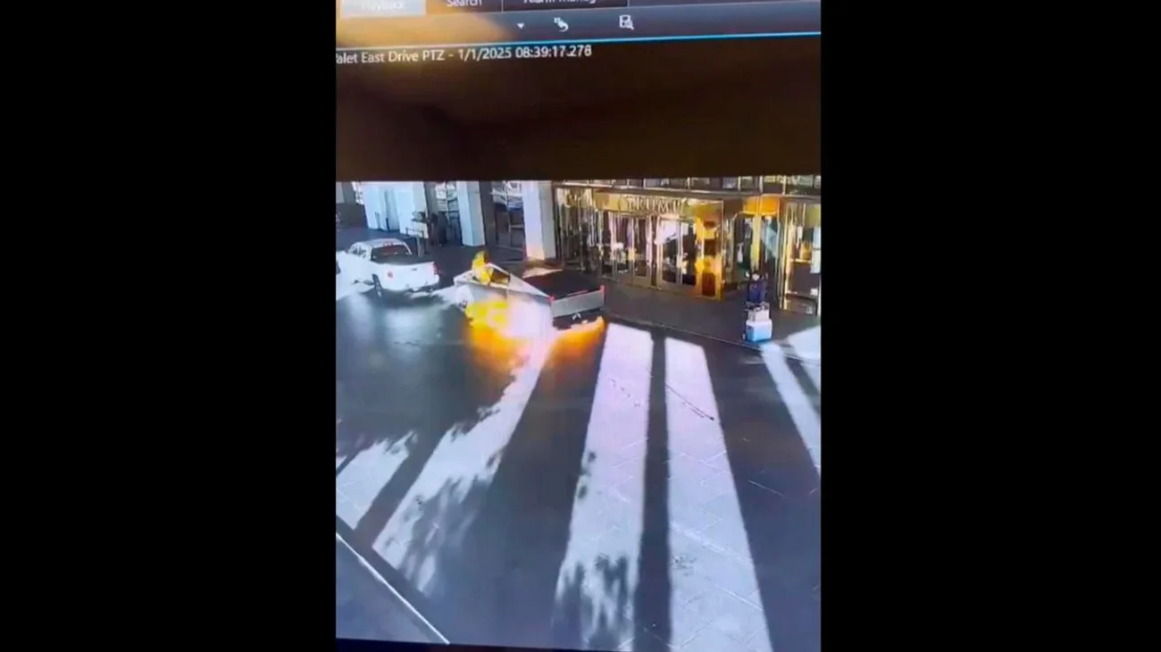 Posible acto terrorista explosión de Cybertruck en Hotel de Trump