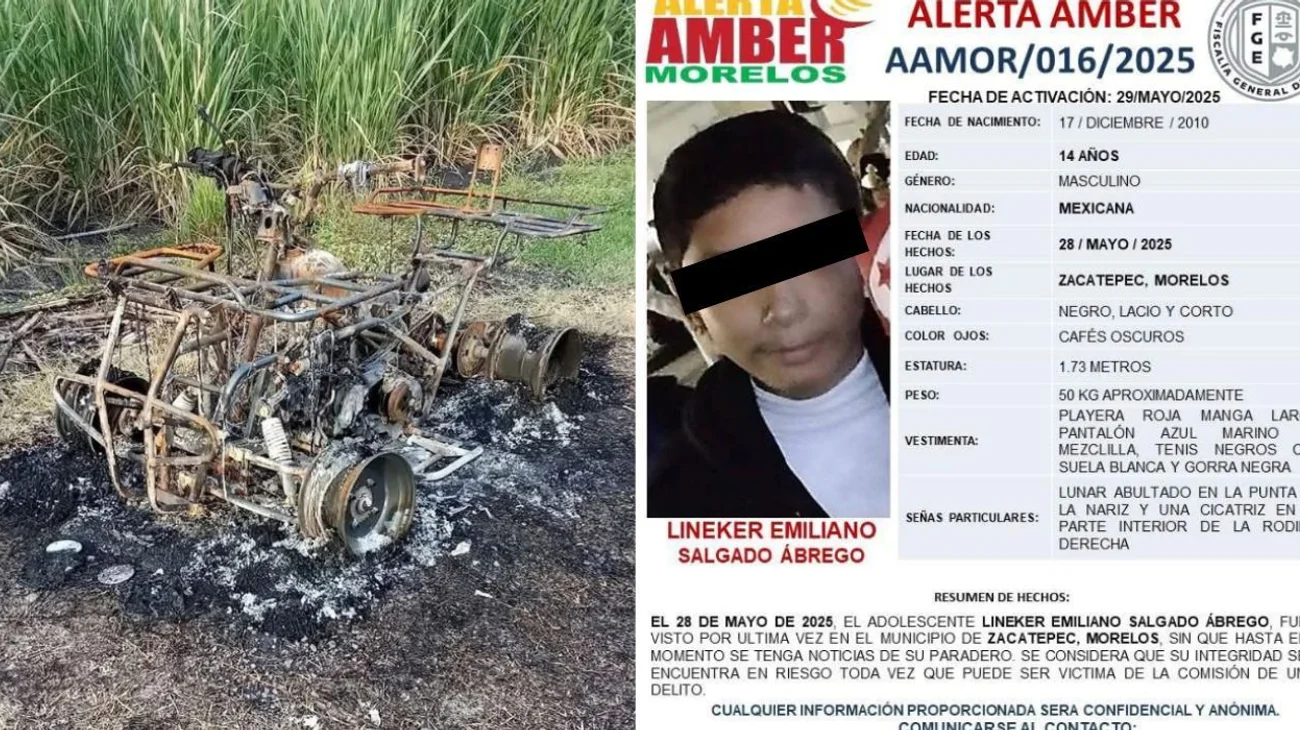 Hallan sin vida a menor de 14 años que desapareció en Morelos