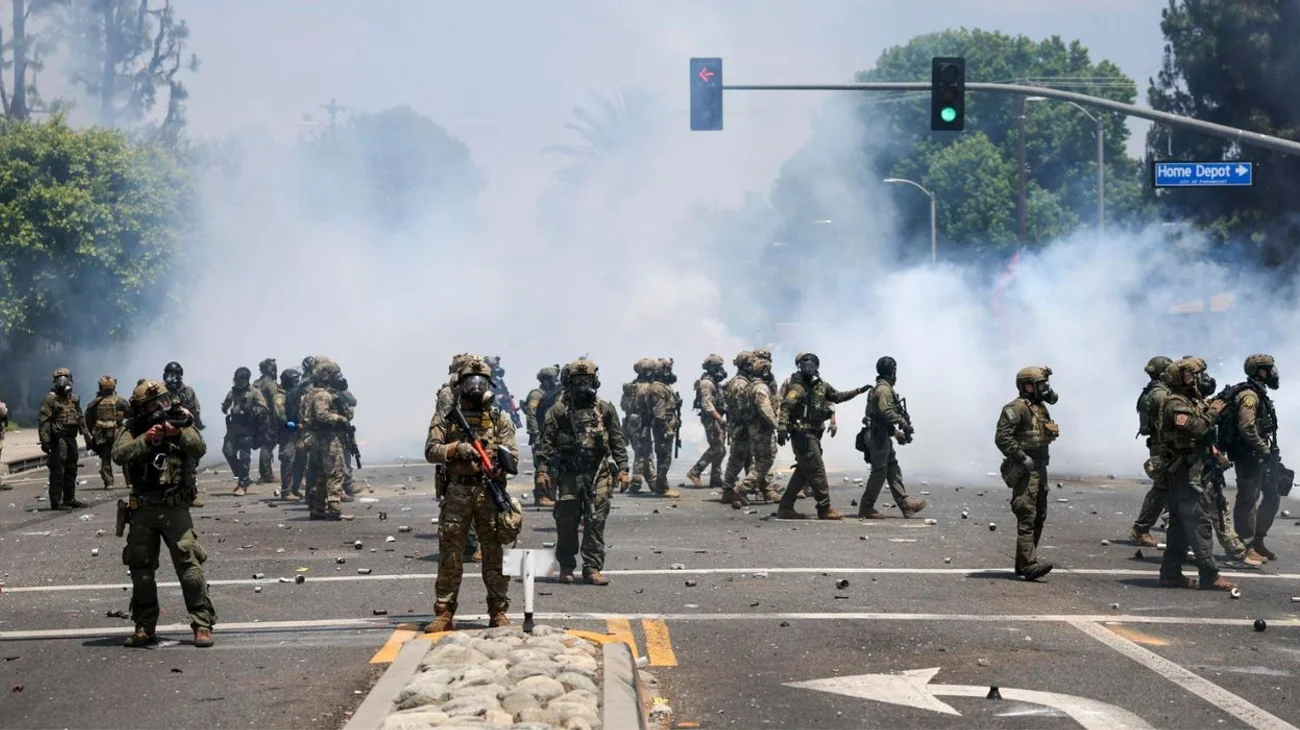Amenazan con Guardia Nacional para frenar protestas contra ICE