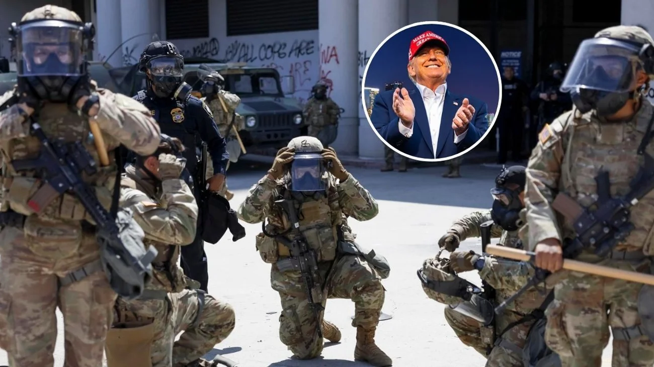 Critican a Donald Trump por enviar tropas a Los Ángeles