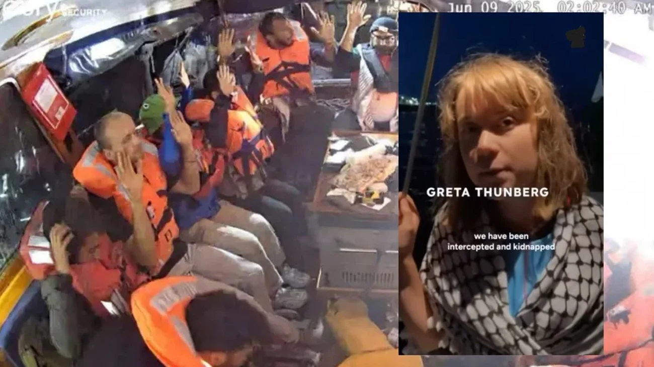 Israel intercepta barco rumbo a Gaza con Greta Thunberg a bordo