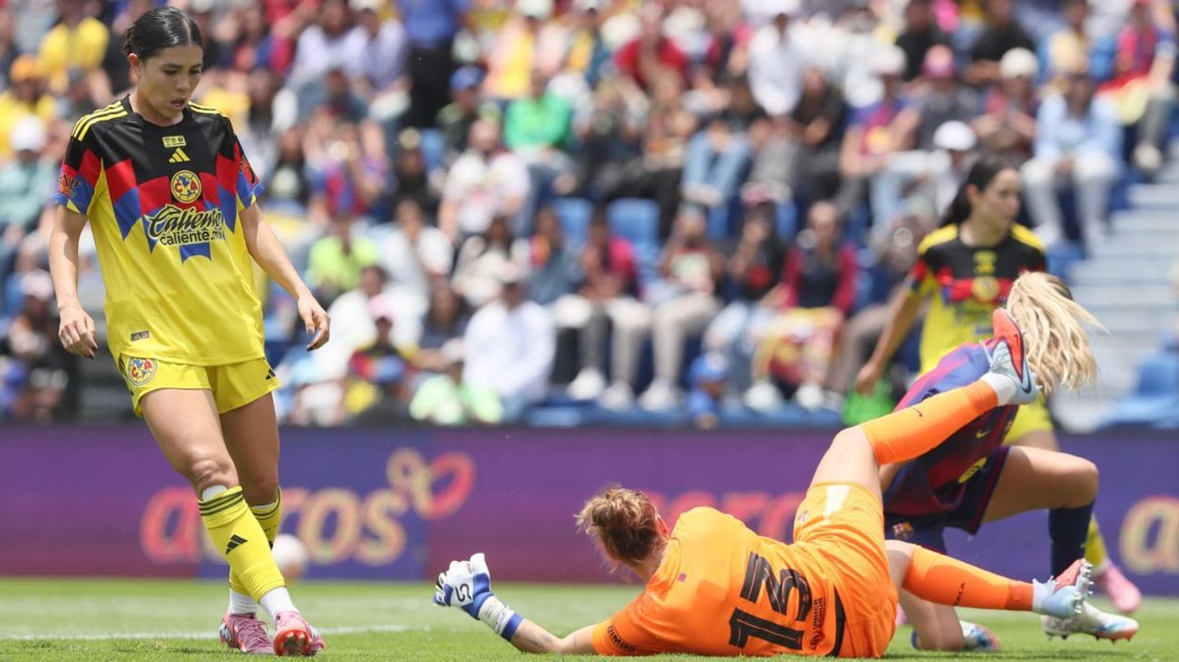 Barcelona termina gira por México con triunfo sobre el América