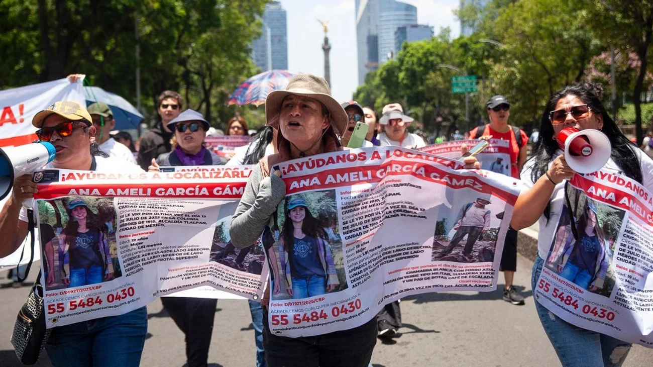 Marchan para exigir que encuentren a Ana Amelí