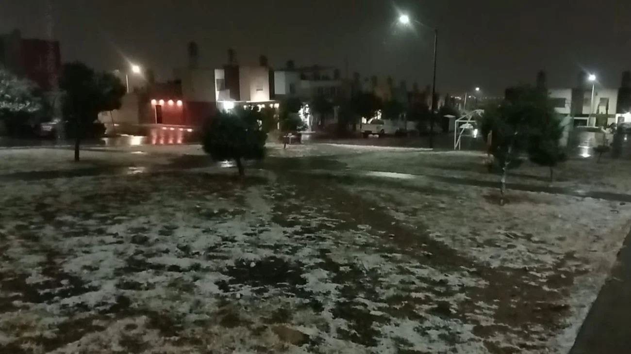Saltillo despierta cubierto de nieve; PC recomienda precaución