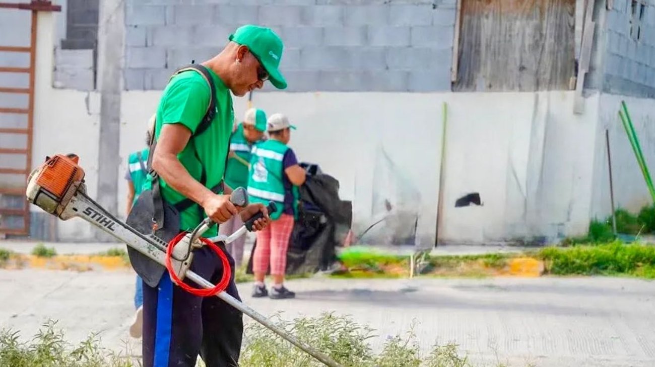 Realizan limpieza y mantenimientos en Ramos Arizpe