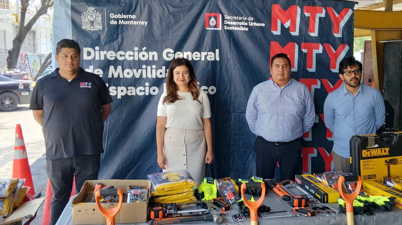 Monterrey equipa a Seguridad Vial para reforzar su labor