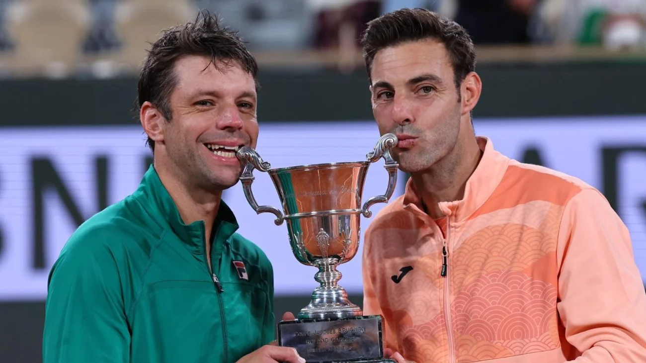 Granollers y Zeballos: campeones del dobles de Roland Garros