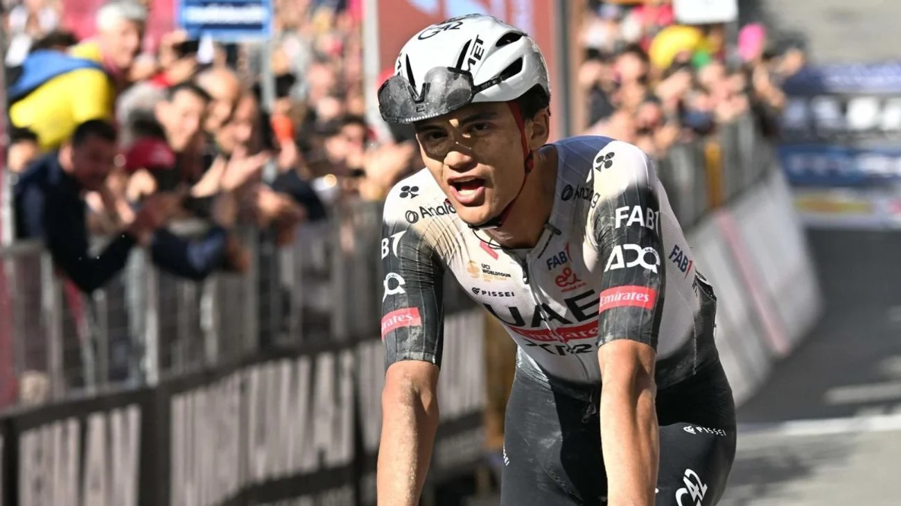 El mexicano Isaac Del Toro, nuevo líder del Giro de Italia