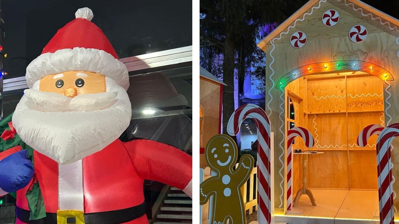 Encienden el ambiente decembrino en la zona metropolitana