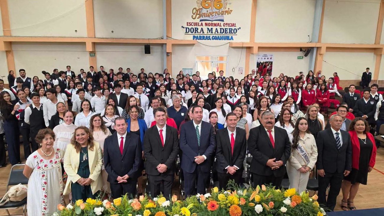 Normal Dora Madero celebra 67 años de trayectoria educativa