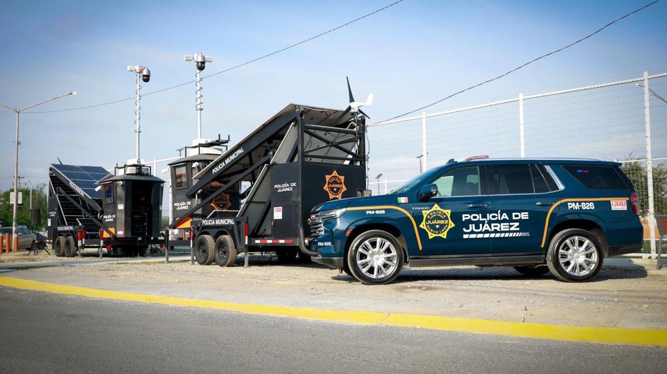 Juárez fortalece su seguridad con torres de videovigilancia