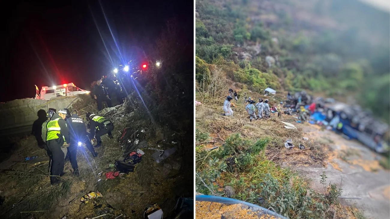 Autobús se desbarranca en Zacatecas; reportan 24 muertos