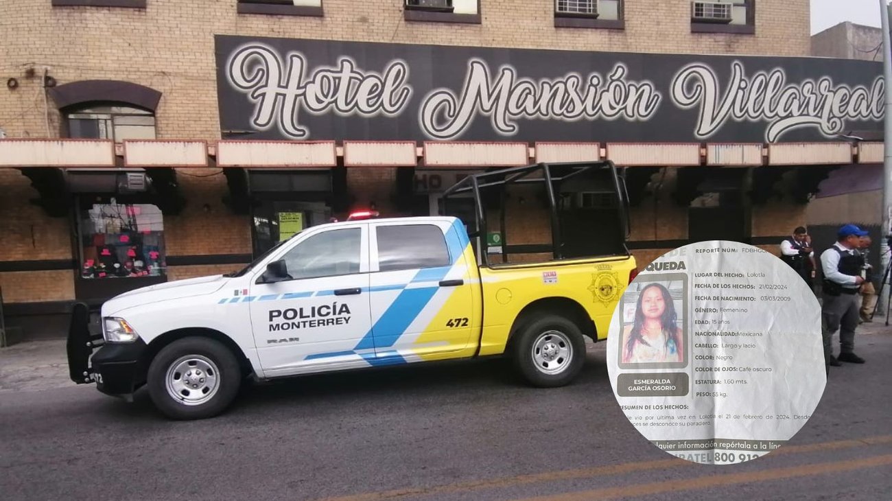 Hallan en hotel del Centro a menor desaparecida en Hidalgo